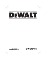 DeWalt DWE46101 Manual do proprietário