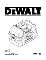 DeWalt DXV15T Manual do usuário