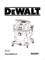 DeWalt DXV45P Manual do usuário
