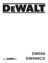 DeWalt DW088 Manual do usuário