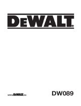 DeWalt DW089KD Manual do usuário