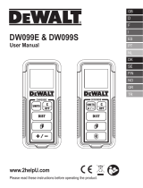 DeWalt DW099 Manual do usuário