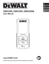 DeWalt DW0165N Manual do usuário