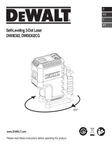 DeWalt DW08302CG Manual do usuário