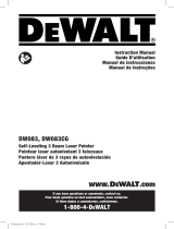 DeWalt DW083CG Manual do usuário