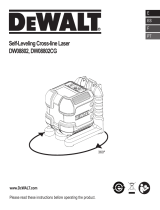 DeWalt DW08802CG Manual do usuário