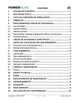 Powerplus POWP3020 Manual do proprietário