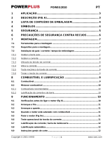 Powerplus POWEG2010 Manual do proprietário