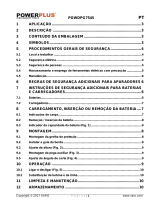 Powerplus POWDPG7545 Manual do proprietário