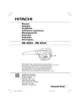 Hikoki RB40VA Manual do proprietário