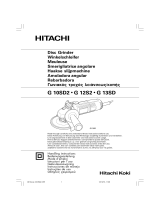 Hitachi G10SD2 Manual do usuário