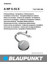 Blaupunkt OMNI 30 TRIPLEX ANTENNE PASSIV GSM/ AKTIV GPS Manual do proprietário