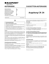 Blaupunkt AUGSBURG CR 24 Manual do proprietário