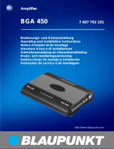 Blaupunkt BGA 450 Manual do proprietário