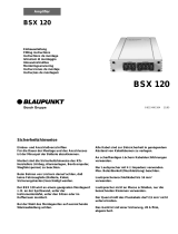 Blaupunkt BSX 120 2 Manual do proprietário