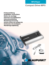 Blaupunkt COMPACT DRIVE MP3 MDP-01 Manual do proprietário