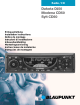 Blaupunkt MODENA CD50 RED Manual do proprietário