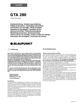 Blaupunkt gta 280 old Manual do proprietário