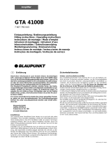 Blaupunkt GTA 4100B Manual do proprietário