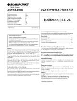 Blaupunkt HEILBRONN RCC 24 Manual do proprietário