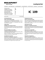 Blaupunkt IC 109 Manual do proprietário