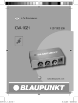 Blaupunkt ICVA-1021 Manual do proprietário