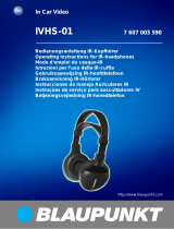 Blaupunkt IR HAEDPHONE IVHS-01 Manual do proprietário