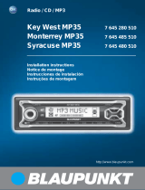 Blaupunkt KEY WEST MP35 Manual do proprietário