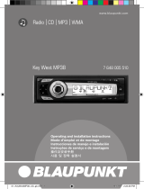 Blaupunkt KEY WEST MP38 Manual do proprietário