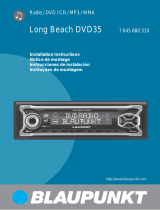 Blaupunkt LONG BEACH DVD35 Manual do proprietário