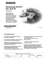 Blaupunkt MONTEVIDEO RCR 87 Manual do proprietário