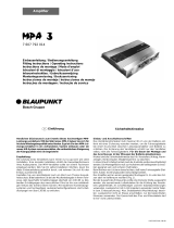 Blaupunkt MPA 3 Manual do proprietário