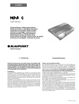 Blaupunkt MPA 4 Manual do proprietário