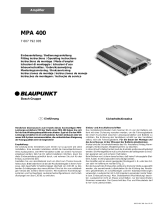 Blaupunkt MPA 400 Manual do proprietário