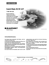 Blaupunkt SAINT MALO RCM 127 Manual do proprietário