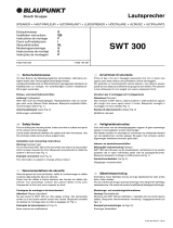 Blaupunkt SWT 300 Manual do proprietário