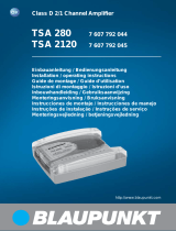 Blaupunkt TSA 280/ TSA 2120 Manual do proprietário