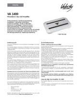 Blaupunkt VA 1400 Manual do proprietário