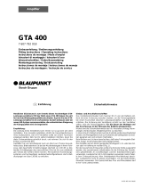 Blaupunkt GTA 4100 Manual do proprietário