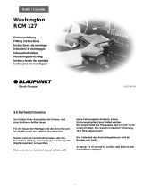 Blaupunkt WASHINGTON RCM 127 Manual do proprietário