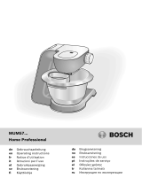 Bosch MUM57 SERIES Manual do proprietário