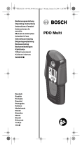 Bosch PDO Multi Manual do proprietário