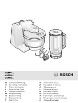 Bosch MUM59N26DE Manual do proprietário
