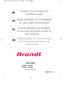 Groupe Brandt TV220BS1 Manual do proprietário