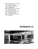 De Dietrich DTG1175X Manual do proprietário