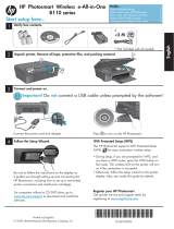 HP Photosmart Wireless e-All-in-One Printer series - B110 Manual do proprietário