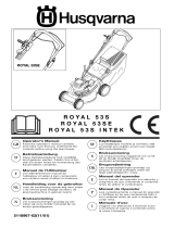 Husqvarna ROYAL 53 S INTEK Manual do proprietário