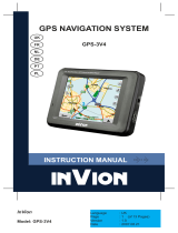 Invion GPS-3V4 Manual do proprietário