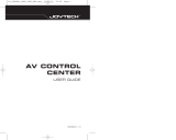 Joytech AV CONTROL CENTER Manual do proprietário