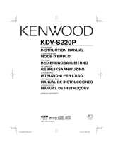 Kenwood KDV-S220P Manual do usuário